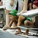 A Plymouth Canton Cruiser swimmer cheers on her teamate during a medley club relay on Monday, July 29. Daniel Brenner I AnnArbor.com